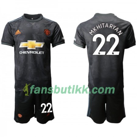 Fotballdrakt Manchester United MKHITARYAN 22 Barn Tredjetrøye 2019-2020 Kortermet